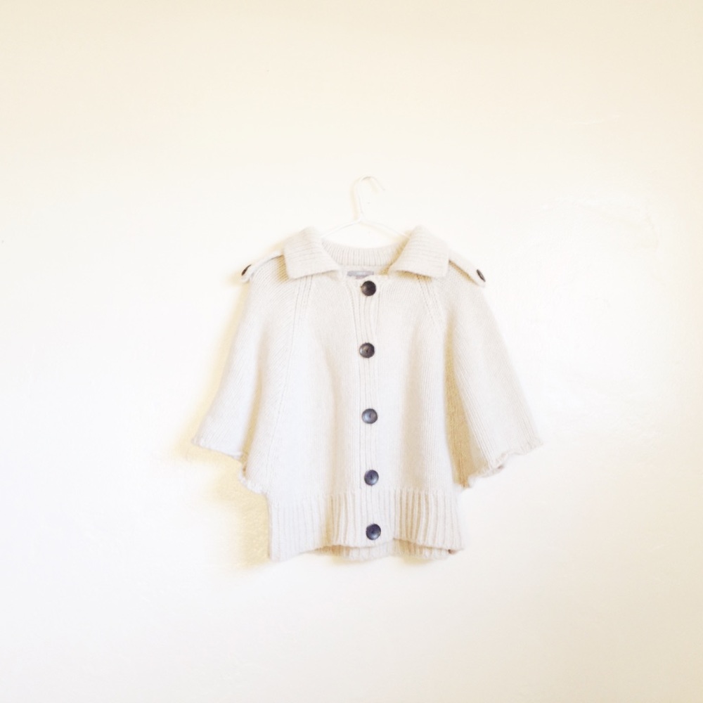 Beige Chunky Knit Sweater Top